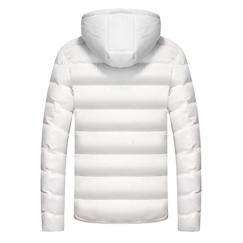 LBL Slim Bomber Jacket Men Autumn Thicken Mens Coat Warm Outwear Windproof Hooded Overcoat Zipper Parkas Jackets Man Hoody Male V191128