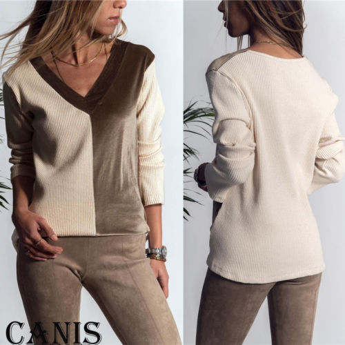 2019 Women' Fashion NEW Autumn Casual T-shirts Shirt Tops Tee Long Sleeve Slim Striped Pullover, Brown
2019 Women' Fashion NEW Autumn Casual T-shirts Shirt Tops Tee Long Sleeve Slim Striped Pullover, Brown