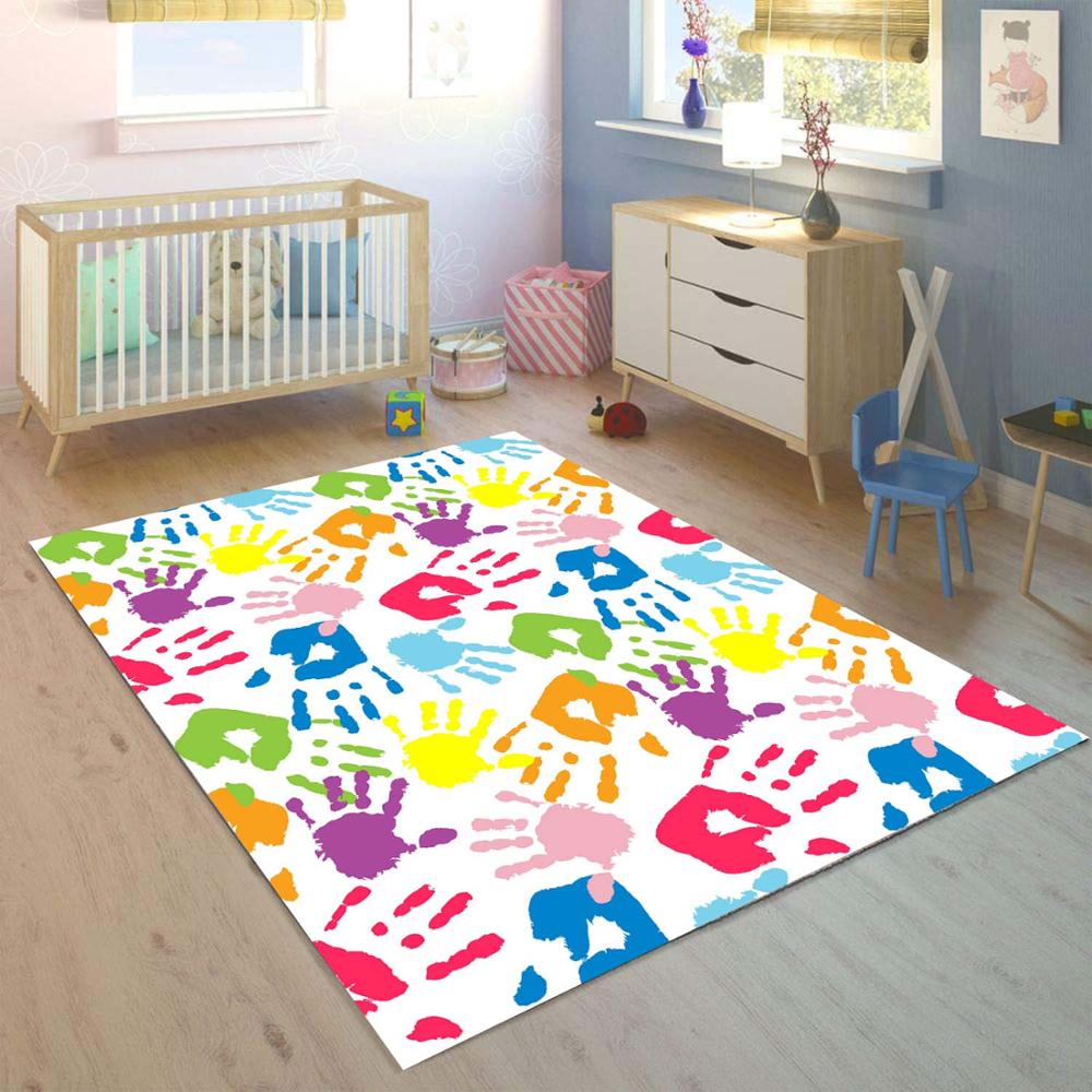 Else Blue Red Yellow Green Paint Colored Hand 3d Print Non Slip Microfiber Children Kids Room Decorative Area Rug Mat, As pic
Else Blue Red Yellow Green Paint Colored Hand 3d Print Non Slip Microfiber Children Kids Room Decorative Area Rug Mat, As pic
