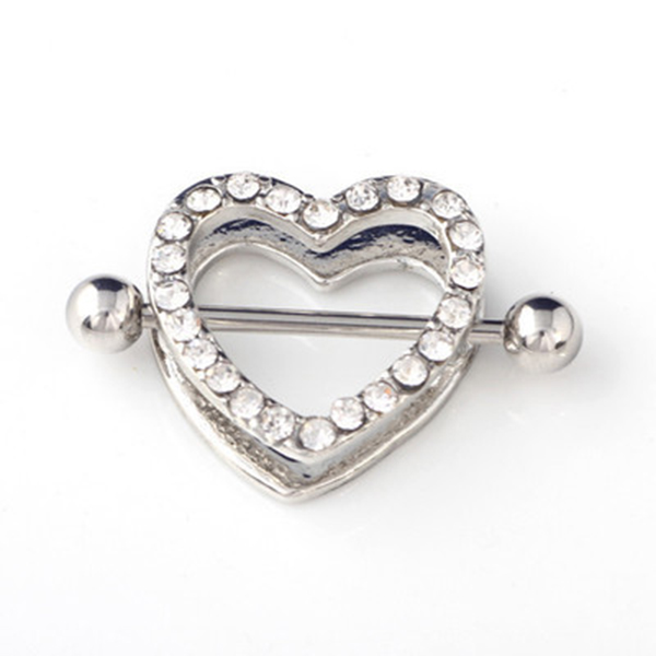 D0942 ( 3 colors ) people style Heart nipple ring Belly Button Body Piercing Jewelry Dangle Accessories Fashion Charm (20 pcs/lot), Silver
D0942 ( 3 colors ) people style Heart nipple ring Belly Button Body Piercing Jewelry Dangle Accessories Fashion Charm (20 pcs/lot), Silver
