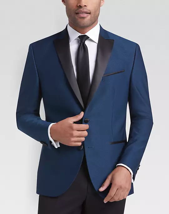 2019 New Arrival Black Lapel Wedding Men Suits Two Button Tuxedo Slim Fit Groom Custom Made Only The Jacket For Men