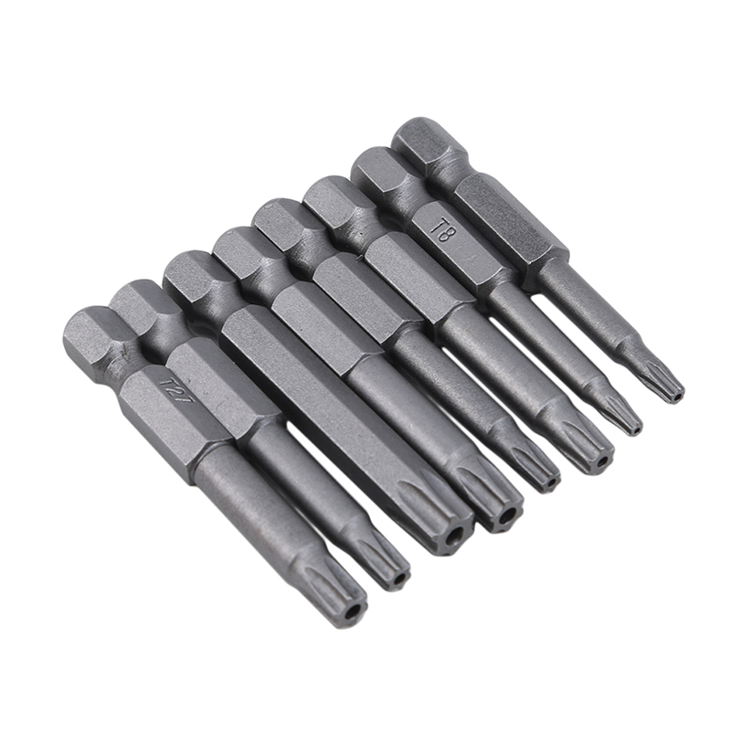 50mm 8Pcs & 12Pcs Set Security Tamper Proof Magnetic Screwdriver Drill Bit Screw Driver Bits Hex Torx Flat Head 1/4" Hand Tools
50mm 8Pcs & 12Pcs Set Security Tamper Proof Magnetic Screwdriver Drill Bit Screw Driver Bits Hex Torx Flat Head 1/4" Hand Tools