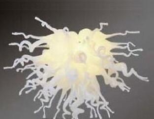Modern White Glass Chandelier Lamps Samll Size LED Pendant Light for Home Hotel Wedding Decorations Local Warehouse