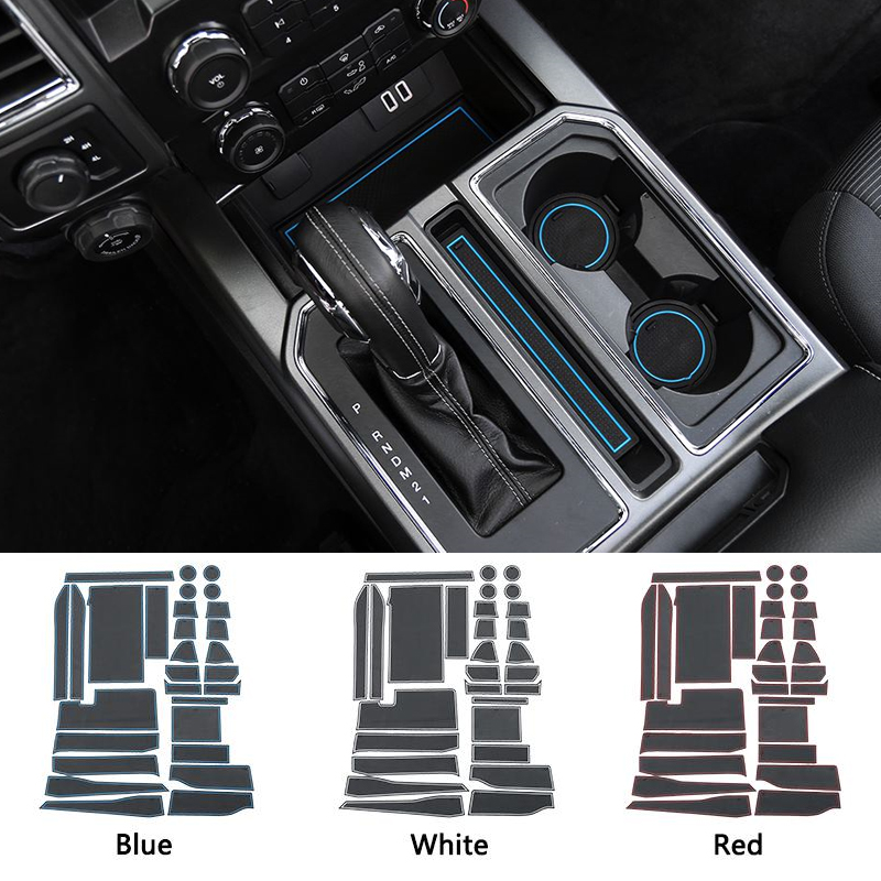 Door Slot Mat Non-Slip Door Armrest Box Storage Mat For Ford F150 2015+ Car Interior Accessories
Door Slot Mat Non-Slip Door Armrest Box Storage Mat For Ford F150 2015+ Car Interior Accessories