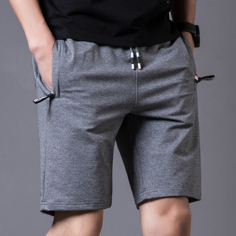 Cotton Shorts Men Summer Beach Short Male Casual Shorts Mens Solid Boardshorts High Quality Elastic Fashion Short Men S-5xl 1012 C19032801