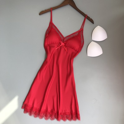 New Women's Sexy Lingeries Silk Spaghetti Strap Nightgown Lace Trim Babydoll Night Dress Exquisite Nighties Sleepwear Homewear, Black
New Women's Sexy Lingeries Silk Spaghetti Strap Nightgown Lace Trim Babydoll Night Dress Exquisite Nighties Sleepwear Homewear, Black