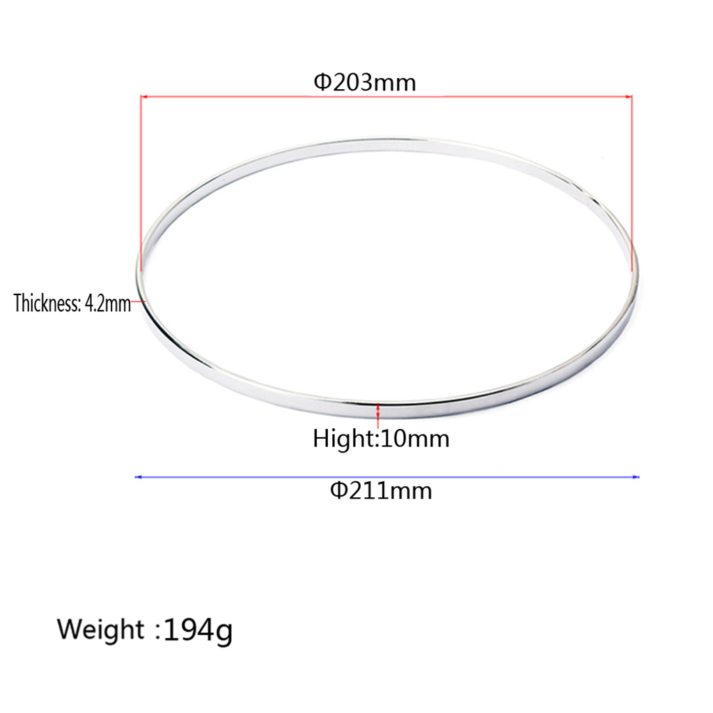 8'' Ukulele Tension Hoop for Banjo String Instrument Accs Replacement Parts 
8'' Ukulele Tension Hoop for Banjo String Instrument Accs Replacement Parts