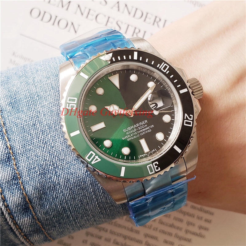 Top Mens Watch Automatic Mechanical Watches daydate Stainless Steel Black Ceramic Green Black Split dial Men Watch WristWatch Original box, Slivery;brown
Top Mens Watch Automatic Mechanical Watches daydate Stainless Steel Black Ceramic Green Black Split dial Men Watch WristWatch Original box, Slivery;brown