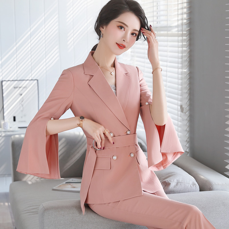Pink pants suits women 2020 New fashion temperament professional formal blazer and pants office ladies interview work wear, Pinkpantsuit
Pink pants suits women 2020 New fashion temperament professional formal blazer and pants office ladies interview work wear, Pinkpantsuit