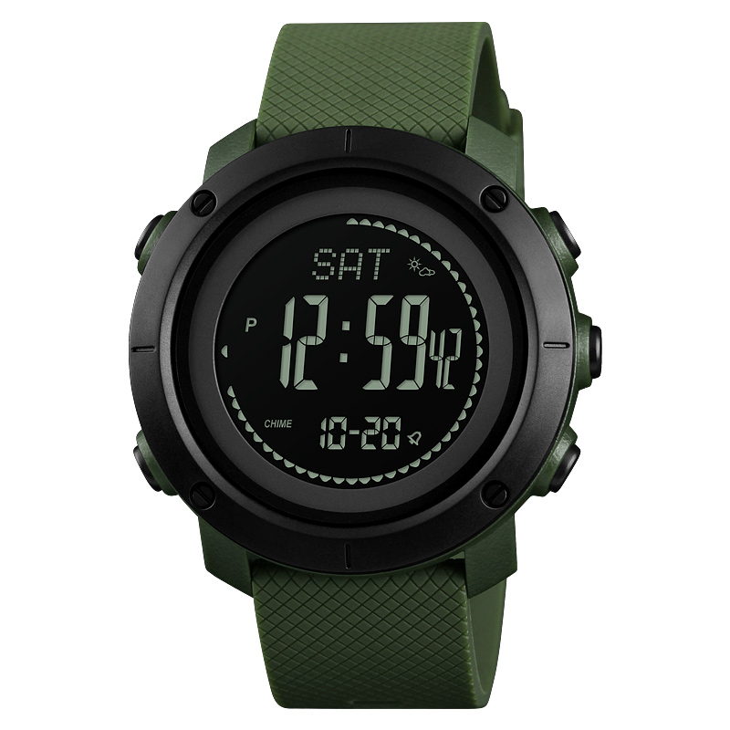 Professional Outdoor Sports Watches Men Women Compass Electronic Digital Wristwatch Pedometer Pressure Clock Relogio Masculino LY191213, Black black
Professional Outdoor Sports Watches Men Women Compass Electronic Digital Wristwatch Pedometer Pressure Clock Relogio Masculino LY191213, Black black