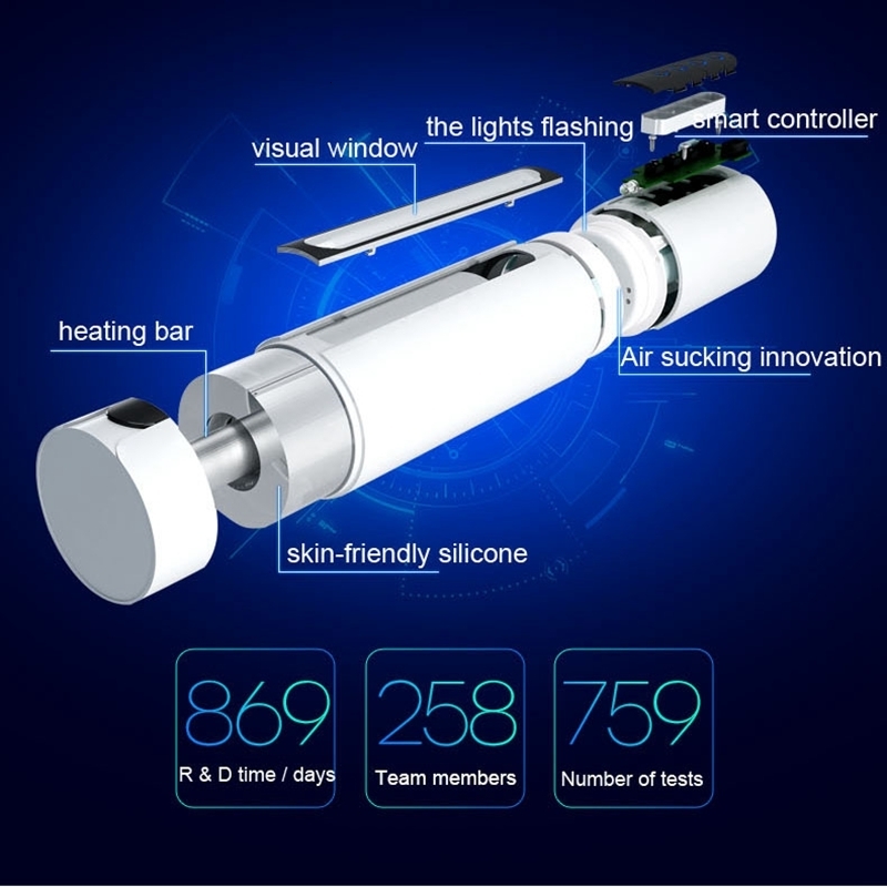 Intelligent Suction Male Masturbator Moaning Interactive Heating Sex Machine Induced Vibration Artificial Vagina Sex Toy for Men Y191011