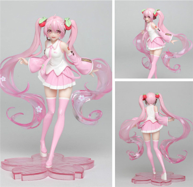 18cm Anime Pink Hatsune Miku Sakura Sexy Girls PVC Action Figures toys Anime figure Toys For Kids children Christmas gifts T200704
18cm Anime Pink Hatsune Miku Sakura Sexy Girls PVC Action Figures toys Anime figure Toys For Kids children Christmas gifts T200704