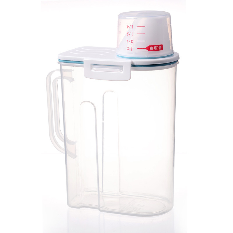 Kitchen plastic sealed cans, thickened storage cans, snack grain storage boxes, tanks - view 5