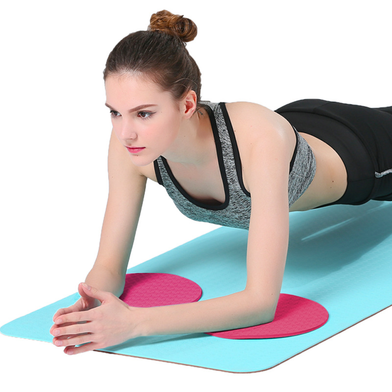 Yoga Pad 2Pcs Plank Workout Knee Pad Cushion Round Foam Yoga Eliminate Knee Wrist Elbow Pain Exercise Mats, As pic
Yoga Pad 2Pcs Plank Workout Knee Pad Cushion Round Foam Yoga Eliminate Knee Wrist Elbow Pain Exercise Mats, As pic