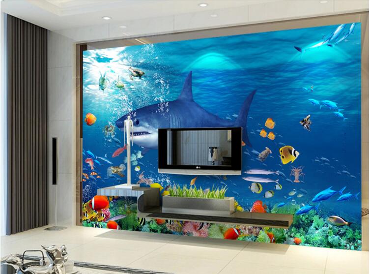3d wallpaper custom photo Sea world shark fish tv Background wall painting living room Home decor 3d wall muals wall paper for walls 3 d, Customize
3d wallpaper custom photo Sea world shark fish tv Background wall painting living room Home decor 3d wall muals wall paper for walls 3 d, Customize