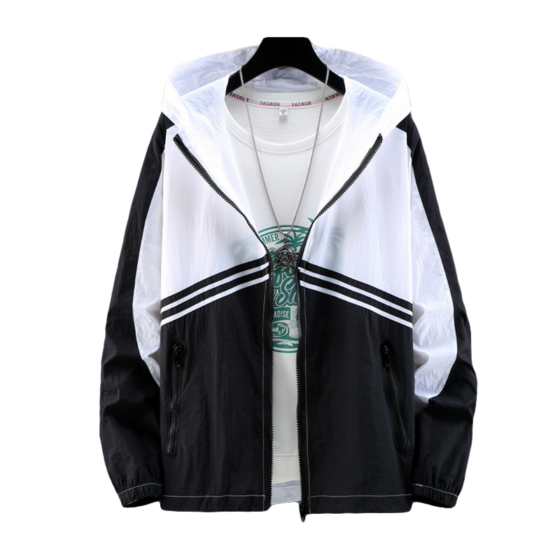 2020 Summer Thin Jackets Men Casual Windbreaker Hooded Jacket Cotton Sportswear LightWeight Jacket for Men Bomber Coats clothes, Black
2020 Summer Thin Jackets Men Casual Windbreaker Hooded Jacket Cotton Sportswear LightWeight Jacket for Men Bomber Coats clothes, Black