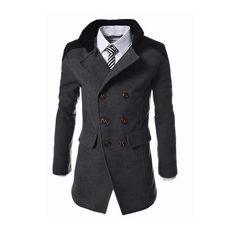 Men's Wool & Blends 2021 English Style Jackets For Men Autumn Winter Mandarin Collar Blend Double Breasted Coat Thick Overcoats, Black
Men's Wool & Blends 2021 English Style Jackets For Men Autumn Winter Mandarin Collar Blend Double Breasted Coat Thick Overcoats, Black