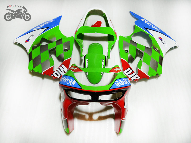 ABS plastic Chinese Fairing kits for Kawasaki Ninja ZX6R ZX-6R 1998 1999 motorcycle road sport fairings set ZX 6R 98 99, Same as picture
ABS plastic Chinese Fairing kits for Kawasaki Ninja ZX6R ZX-6R 1998 1999 motorcycle road sport fairings set ZX 6R 98 99, Same as picture