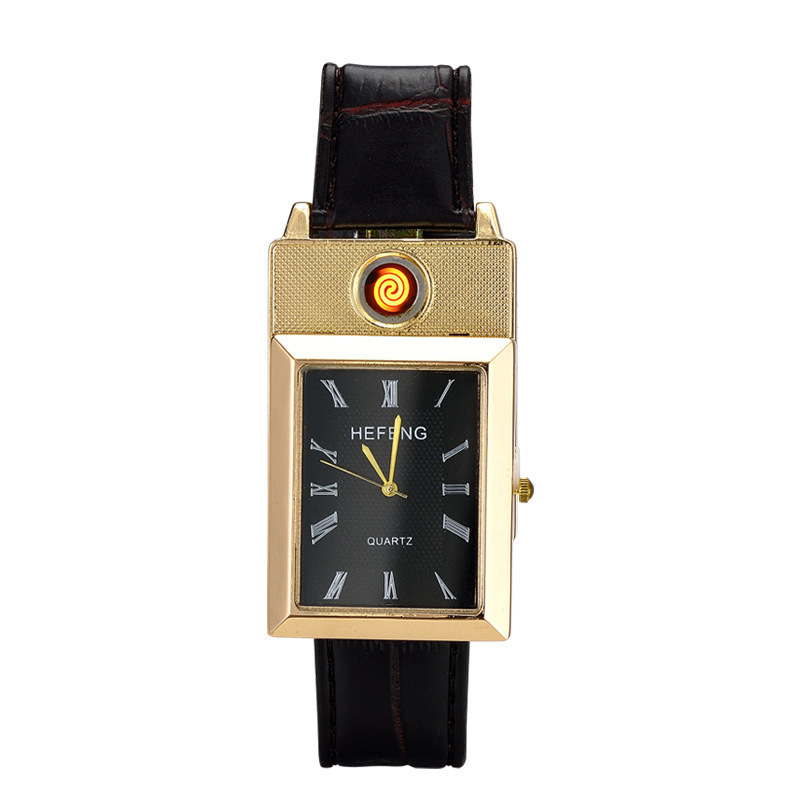 Man Electronics Lighter Square Surface Wrist Watch Usb Charge Point More Smoke Function Wrist Watch Silica Gel Quartz Wrist-watches, Picture 4
Man Electronics Lighter Square Surface Wrist Watch Usb Charge Point More Smoke Function Wrist Watch Silica Gel Quartz Wrist-watches, Picture 4