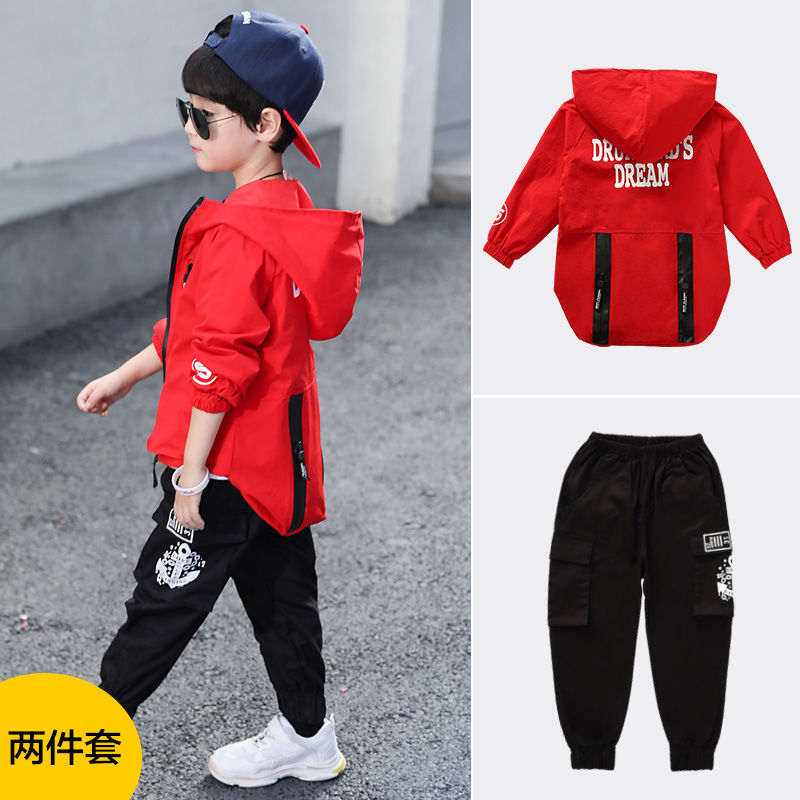 Hot Sale Baby Boys Clothes sets 3-13 years old Spring and Autumn 2-pieces-sets and 3-pieces-sets Hooded Big Pocket Trench Coat, Red-2-pieces
Hot Sale Baby Boys Clothes sets 3-13 years old Spring and Autumn 2-pieces-sets and 3-pieces-sets Hooded Big Pocket Trench Coat, Red-2-pieces