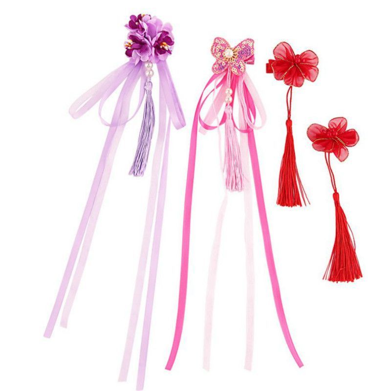 Vintage Kids Girls Hair Accessories Lovely floral with Tassels headdress Hairpins Children Hairs Clips Chinese Style, Customize
Vintage Kids Girls Hair Accessories Lovely floral with Tassels headdress Hairpins Children Hairs Clips Chinese Style, Customize