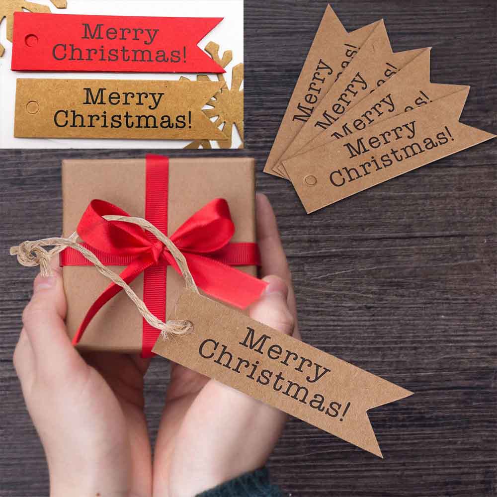 100PCS Christmas Gift Tag Candy Bag Box Hanging Paper Label Christmas Craft Card Gift Tree Decoration Craft
100PCS Christmas Gift Tag Candy Bag Box Hanging Paper Label Christmas Craft Card Gift Tree Decoration Craft