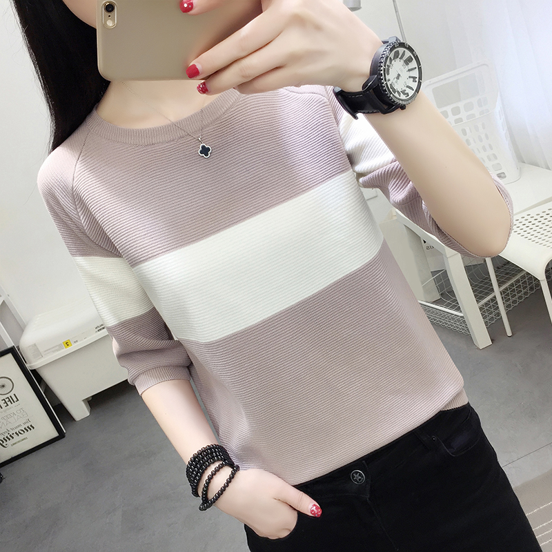 Hit Color Women Pullover 2020 New Summer Ice Silk Half Sleeve Pullover Sweater Stripe O-Neck Knitwear Woman Knitted Tops Mujer, Black
Hit Color Women Pullover 2020 New Summer Ice Silk Half Sleeve Pullover Sweater Stripe O-Neck Knitwear Woman Knitted Tops Mujer, Black