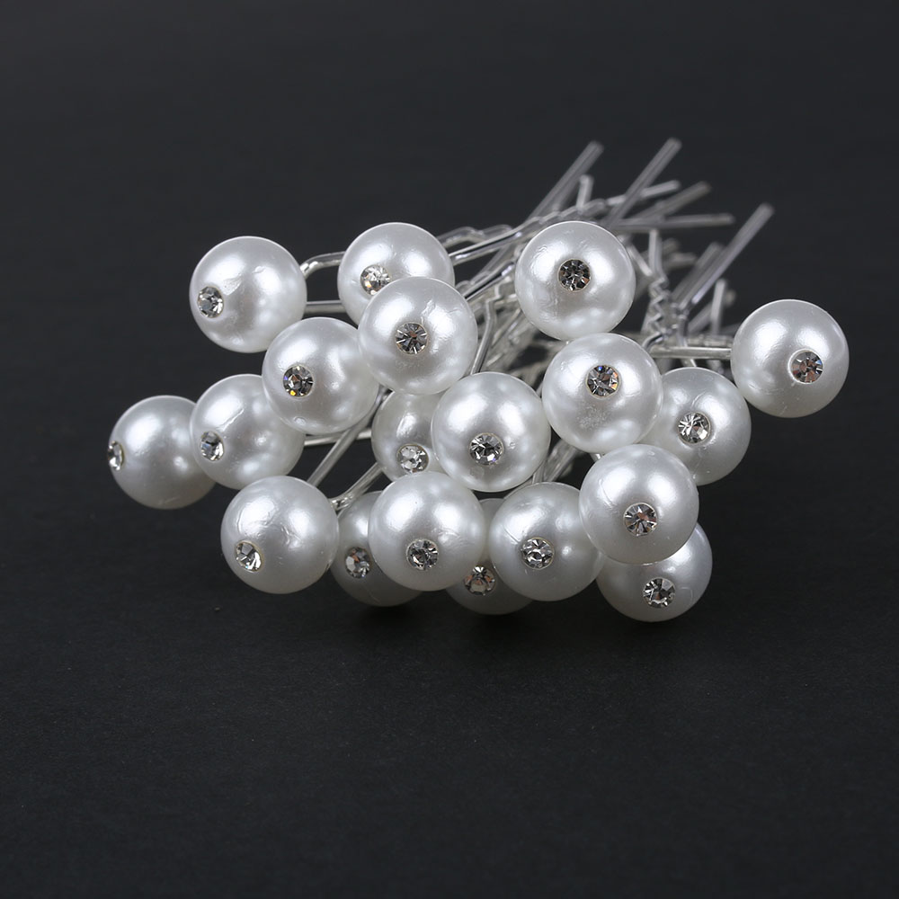 20Pcs/Set Women Elegant Pearl Hair Pins Women Crystal Rhinestone Wedding Bridal Hair Clips Barrettes Jewelry Accessories
20Pcs/Set Women Elegant Pearl Hair Pins Women Crystal Rhinestone Wedding Bridal Hair Clips Barrettes Jewelry Accessories