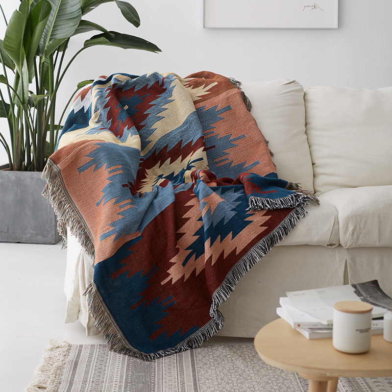 European Geometry Energy Throw Blanket Sofa Decorative Slipcover Cobertor On Sofa/Plane Travel Non-slip Stitching Blanket
European Geometry Energy Throw Blanket Sofa Decorative Slipcover Cobertor On Sofa/Plane Travel Non-slip Stitching Blanket