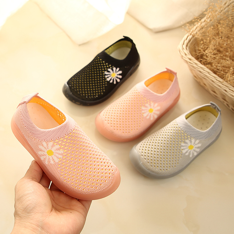 Baby toddler shoes Kids Soft bottom flower Breathable woven mesh shoes baby Girls Single chaussure fille pink black gray
Baby toddler shoes Kids Soft bottom flower Breathable woven mesh shoes baby Girls Single chaussure fille pink black gray