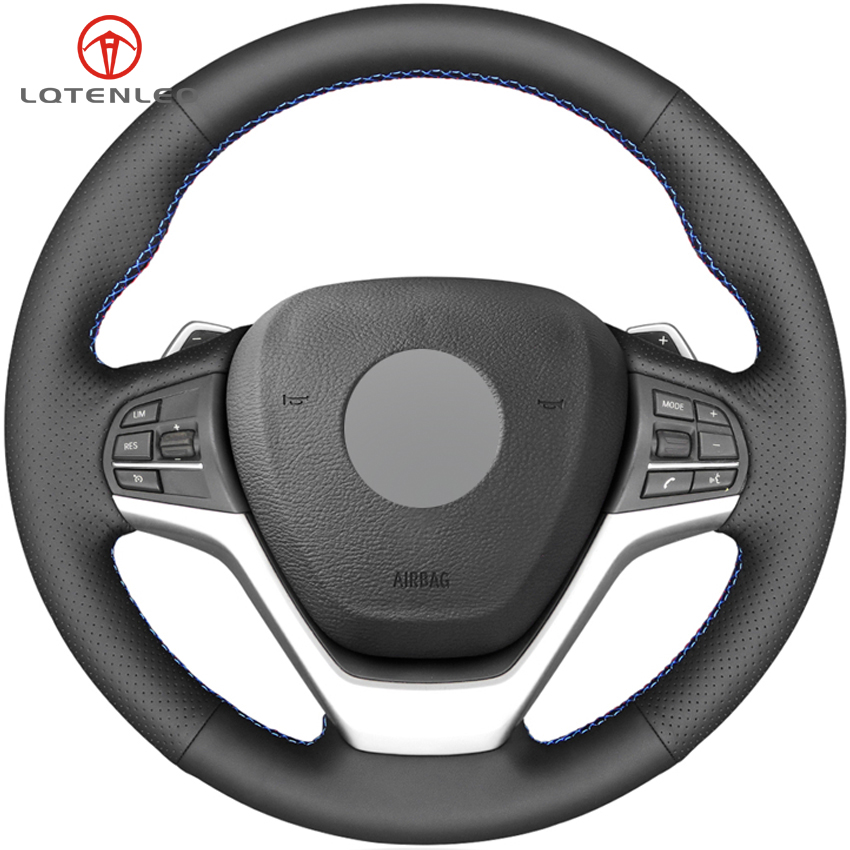 Black Artificial Leather Car Steering Wheel Cover For BMW X5 F15 2014-2018 X5 M F85 2014-2018 X6 F16 X6 M F86 2015-2019
Black Artificial Leather Car Steering Wheel Cover For BMW X5 F15 2014-2018 X5 M F85 2014-2018 X6 F16 X6 M F86 2015-2019