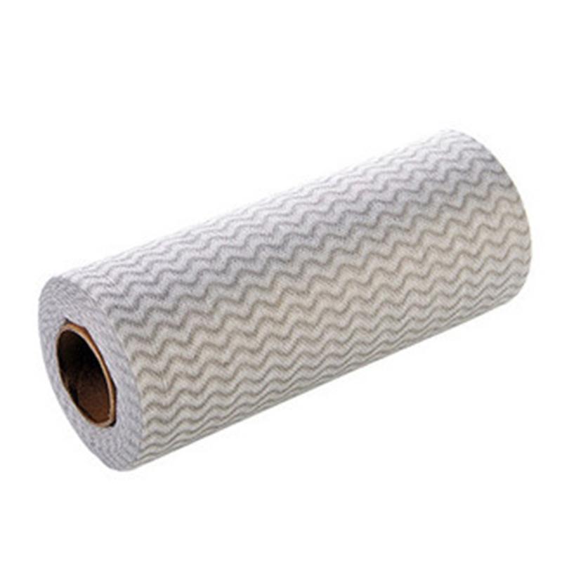 1 Roll Disposable Kitchen Cleaning Cloth Striped Towels Eco-friendly Rags Disposable 19.5*8cm Towel Kitchen Cleaning
1 Roll Disposable Kitchen Cleaning Cloth Striped Towels Eco-friendly Rags Disposable 19.5*8cm Towel Kitchen Cleaning