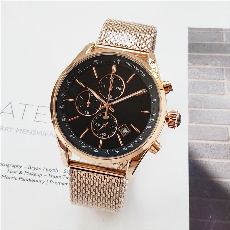 All small dial work HUGO watches top luxury mens watches 44mm quartz Stainless steel water resistant sports wristwatches
All small dial work HUGO watches top luxury mens watches 44mm quartz Stainless steel water resistant sports wristwatches