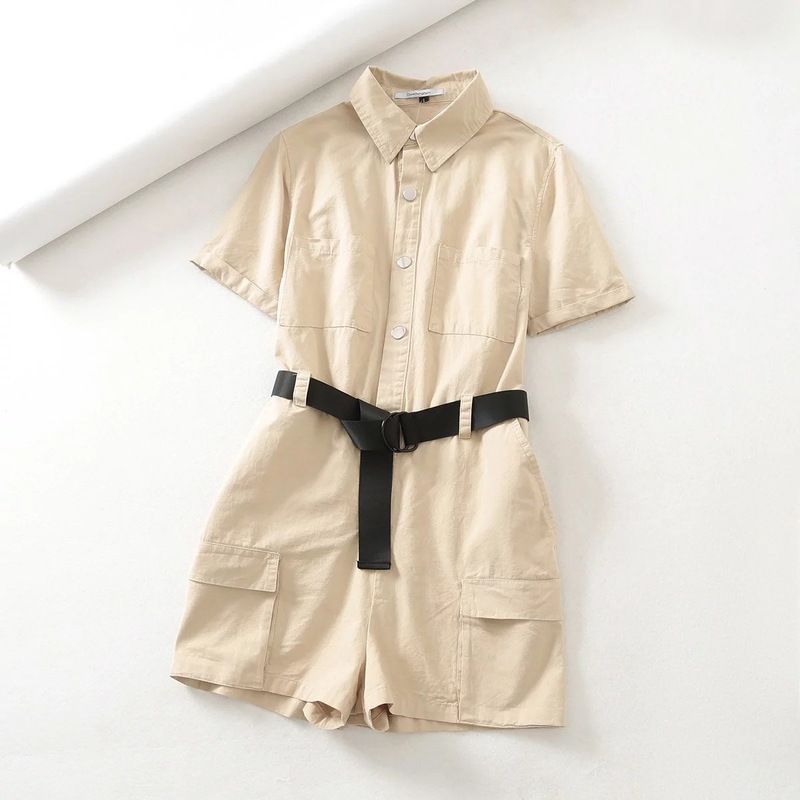 New quick selling all-in-one pants for women in Europe and America in the summer of 2020, Khaki
New quick selling all-in-one pants for women in Europe and America in the summer of 2020, Khaki