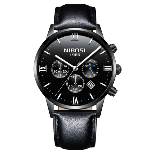 NIBOSI Men Watch Luxury Men Fashion Casual Dress Watch Military Army Quartz Wrist Watches With Genuine Leather Watches Strap, Slivery;brown
NIBOSI Men Watch Luxury Men Fashion Casual Dress Watch Military Army Quartz Wrist Watches With Genuine Leather Watches Strap, Slivery;brown