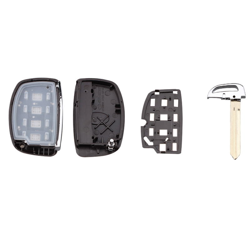 4Buttons Remote Car Key Smart Card for Hyundai I30 I45 Ix35 Genesis Equus Veloster Tucson Sonata Elantra Key Covers6515398