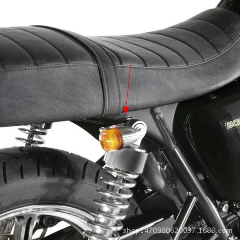 Motorcycle Turn Signal Light Mount Brackets Lamp Holder Shock Bracket Universal Fork Ear Clamps Moto Accessories