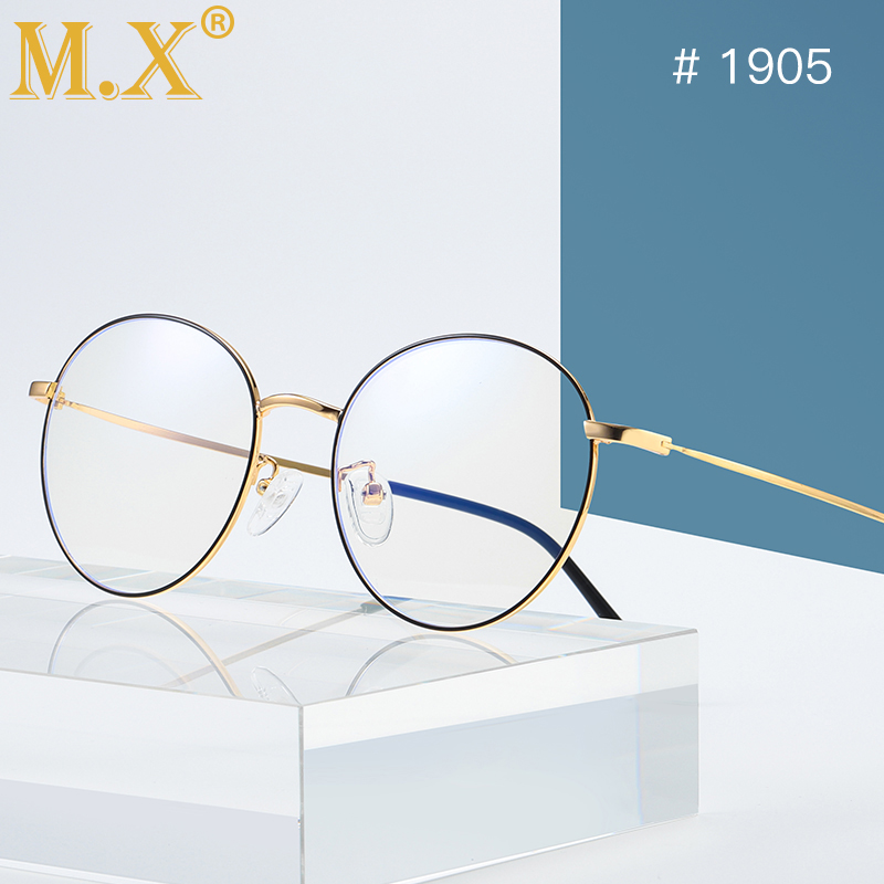 Sunglasses MX Fashion Blue Light Glasses Retro Metal Frame Anti Ray Computer Vintage Designer Round Eyewear
Sunglasses MX Fashion Blue Light Glasses Retro Metal Frame Anti Ray Computer Vintage Designer Round Eyewear