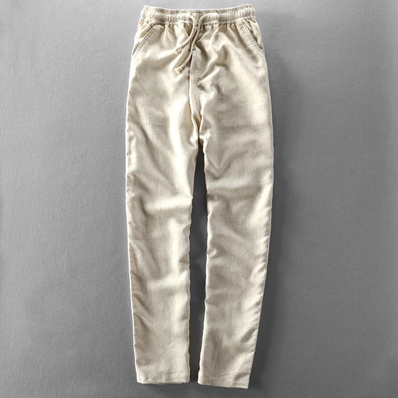 Spring Autumn New Casual Linen Pants Men Solid Color Drawsting Loose Thin Breathable Long Pants Straight Trousers Blue Khaki, Black
Spring Autumn New Casual Linen Pants Men Solid Color Drawsting Loose Thin Breathable Long Pants Straight Trousers Blue Khaki, Black