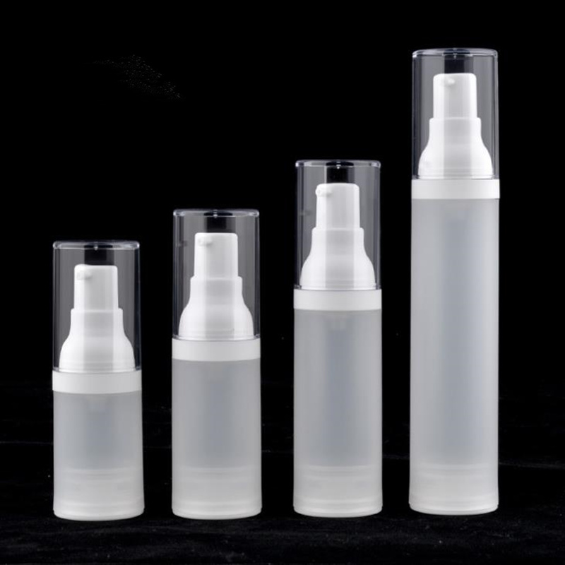 15ml 20ml 30ml 50ml airless bottle frosted vacuum pump bottle lotion spray bottle with PP material Fast Shipping F2657
15ml 20ml 30ml 50ml airless bottle frosted vacuum pump bottle lotion spray bottle with PP material Fast Shipping F2657