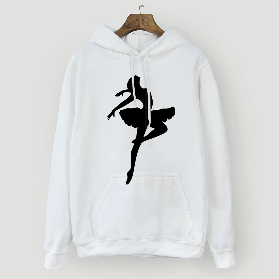 Fashion Sweatshirt For Women 2018 Hoodie Autumn Winter Clothes Dancing Ballet Girl Harajuku Women's Hoodies Korean Style Hoody