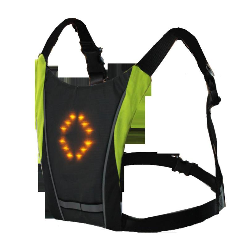 LED Wireless Safety Turn Signal Light Safety Vest for Bicycle Riding Night Running Walking Warning Light
LED Wireless Safety Turn Signal Light Safety Vest for Bicycle Riding Night Running Walking Warning Light