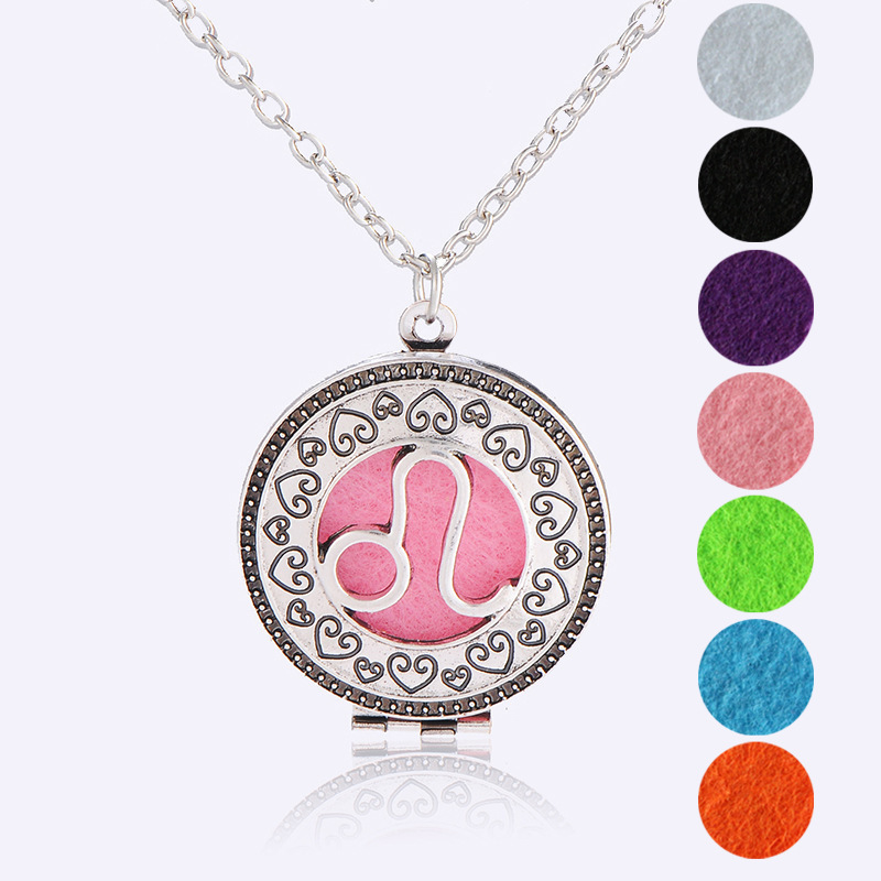 Twelve Constellation Leo Aromatherapy Emission Pendant Box Pendant Healthy Convalescence Perfume Essential Oil Necklace
Twelve Constellation Leo Aromatherapy Emission Pendant Box Pendant Healthy Convalescence Perfume Essential Oil Necklace