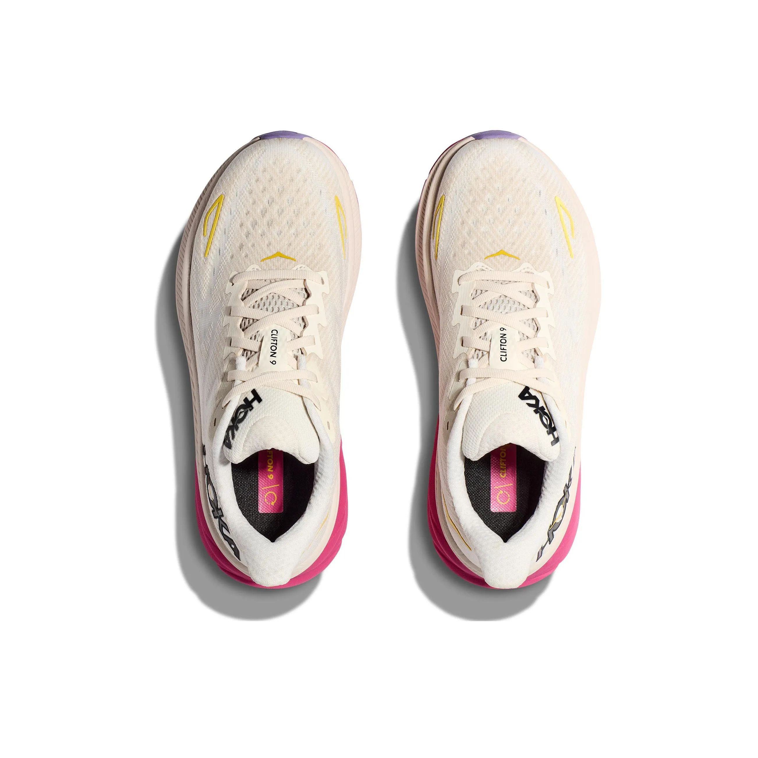 Unisex Hoka Clifton 9 Sneakers: Superior Traction + Responsive EVA Foam Soles Ideal For Daily Jogs and Walks - view 7