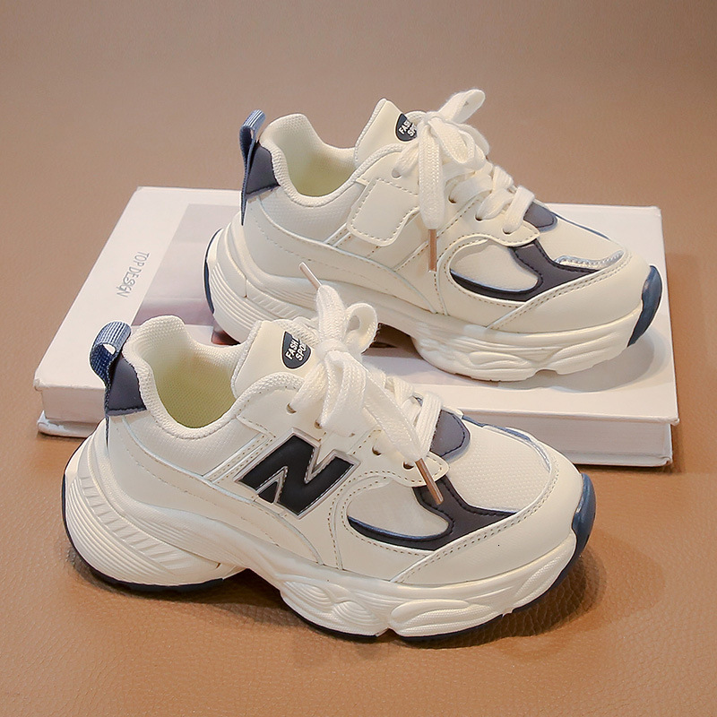 Children's Sports New 2025 Spring And Autumn Comfortable Breathable Big Kids Fashion Casual Girls Student Shoes - view 3