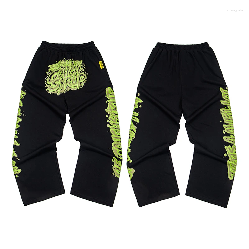 Men' s Pants Sweatpants High Street Personality Graffiti - view 9