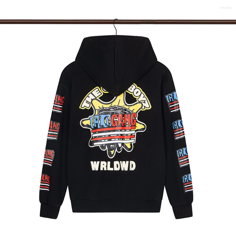 Men' s Hoodies High Street Graffiti Letter Print Terry Z - view 5