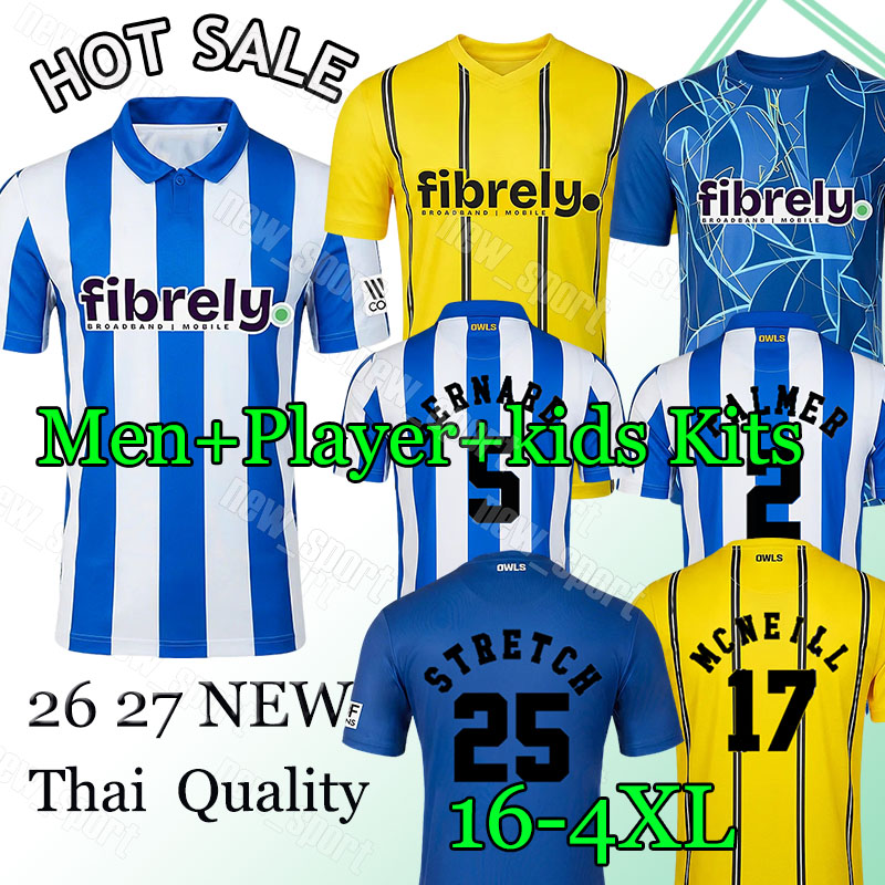 Xxxl 4XL 26/27 Sheffield MercoledÃ¬ Maglie Da Calcio Mcneill Lowe Bernard Ugbo …