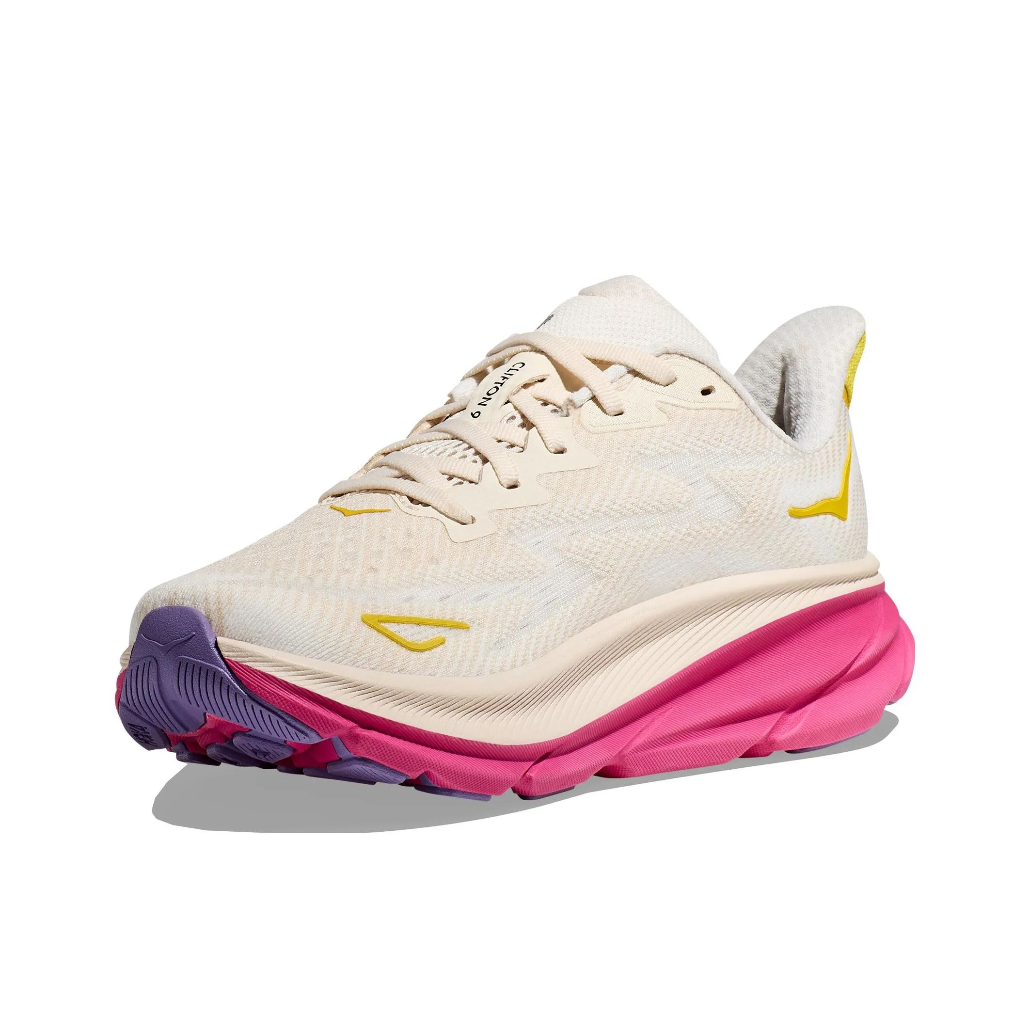 Unisex Hoka Clifton 9 Sneakers: Superior Traction + Responsive EVA Foam Soles Ideal For Daily Jogs and Walks - view 4