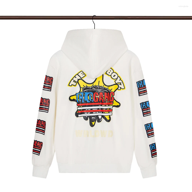 Men' s Hoodies High Street Graffiti Letter Print Terry Z - view 7